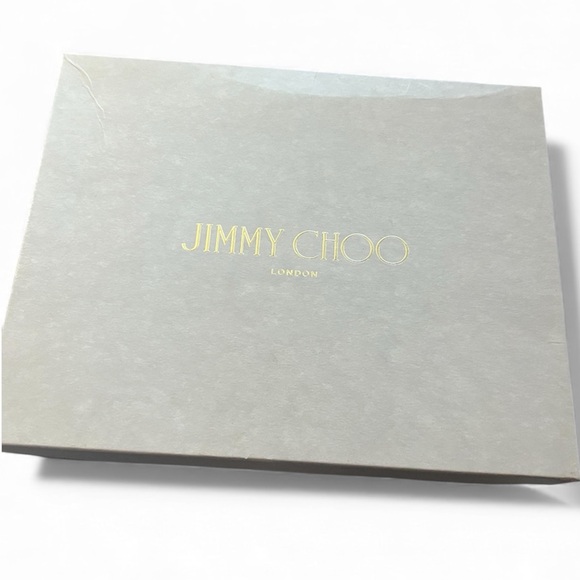 Jimmy Choo EUC suede neutral pumps heels platform 37 US 7 beige - Picture 3 of 16